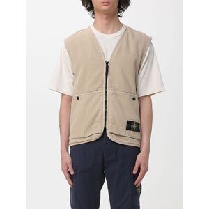 Stone Island Suit Vest Men Sand